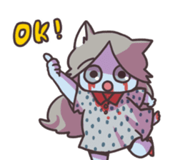 ZOMBIE CAT STICKER(Japanese) sticker #5384720