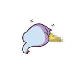 ZOMBIE CAT STICKER(Japanese) sticker #5384727