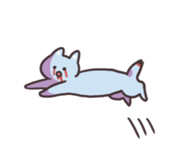 ZOMBIE CAT STICKER(Japanese) sticker #5384743