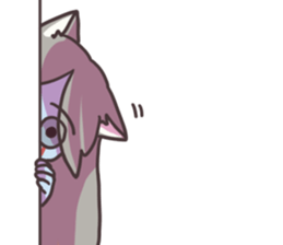 ZOMBIE CAT STICKER(Japanese) sticker #5384745