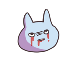 ZOMBIE CAT STICKER(Japanese) sticker #5384751