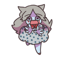 ZOMBIE CAT STICKER(Japanese) sticker #5384753