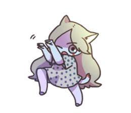 ZOMBIE CAT STICKER(Japanese) sticker #5384754