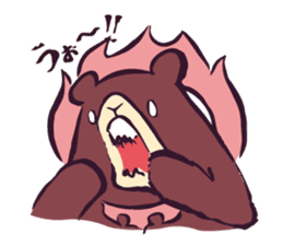 HINOWAGUMA(Fire Bear) sticker #5386396
