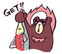 HINOWAGUMA(Fire Bear) sticker #5386410