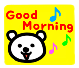 Graffiti bear sticker #5386676