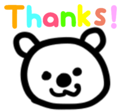 Graffiti bear sticker #5386677