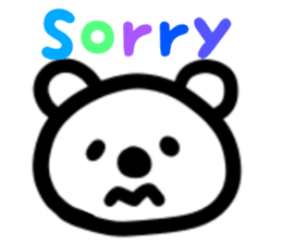 Graffiti bear sticker #5386678