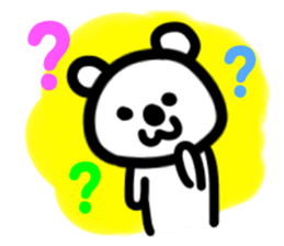 Graffiti bear sticker #5386679