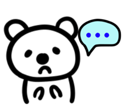 Graffiti bear sticker #5386681