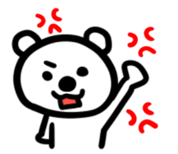 Graffiti bear sticker #5386682