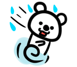 Graffiti bear sticker #5386688