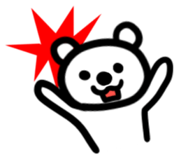 Graffiti bear sticker #5386693