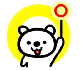 Graffiti bear sticker #5386694