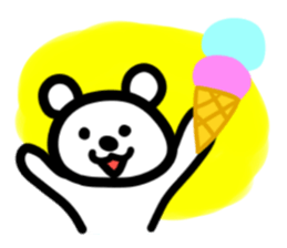 Graffiti bear sticker #5386696