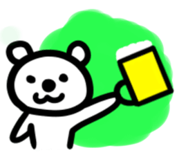 Graffiti bear sticker #5386700