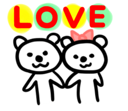 Graffiti bear sticker #5386703