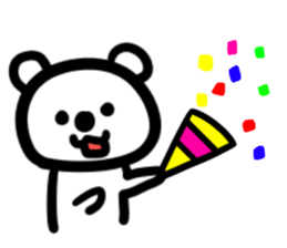 Graffiti bear sticker #5386704