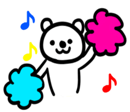 Graffiti bear sticker #5386705