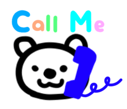 Graffiti bear sticker #5386707