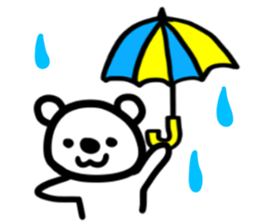 Graffiti bear sticker #5386711