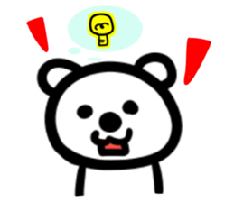 Graffiti bear sticker #5386712