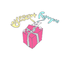 Dew glisten in deer eyes sticker #5387159