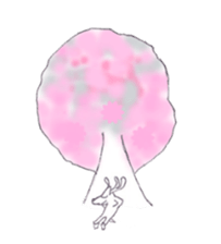 Dew glisten in deer eyes sticker #5387161