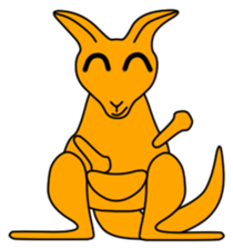 JIN-JIN Kangaroo Life sticker #5387356