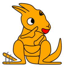 JIN-JIN Kangaroo Life sticker #5387357