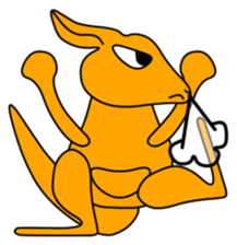 JIN-JIN Kangaroo Life sticker #5387358