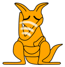 JIN-JIN Kangaroo Life sticker #5387360