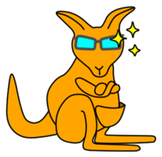 JIN-JIN Kangaroo Life sticker #5387362