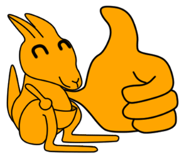 JIN-JIN Kangaroo Life sticker #5387367