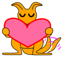 JIN-JIN Kangaroo Life sticker #5387368
