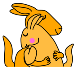 JIN-JIN Kangaroo Life sticker #5387369