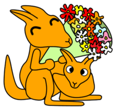 JIN-JIN Kangaroo Life sticker #5387370