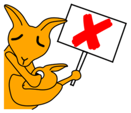 JIN-JIN Kangaroo Life sticker #5387373