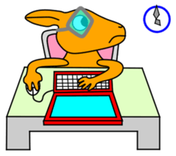 JIN-JIN Kangaroo Life sticker #5387377