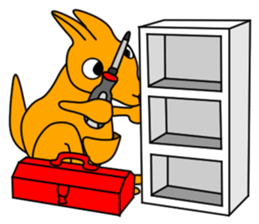 JIN-JIN Kangaroo Life sticker #5387379