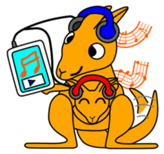 JIN-JIN Kangaroo Life sticker #5387382