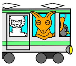 JIN-JIN Kangaroo Life sticker #5387388