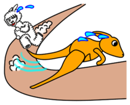 JIN-JIN Kangaroo Life sticker #5387389