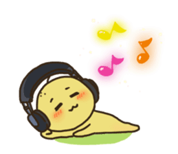 Mimo the Lazy Yuzu Fruit sticker #5387588