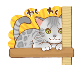 bengal cat sticker #5387721