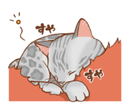 bengal cat sticker #5387744