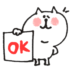 Memo of a cat and a rabbit and the bear