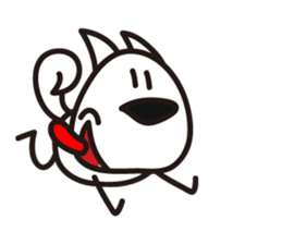 "Joe" the Sketch Dog & "Gabriel" the cat sticker #5388398