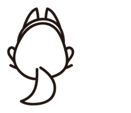 "Joe" the Sketch Dog & "Gabriel" the cat sticker #5388405