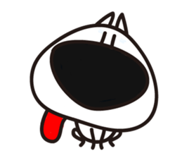 "Joe" the Sketch Dog & "Gabriel" the cat sticker #5388408